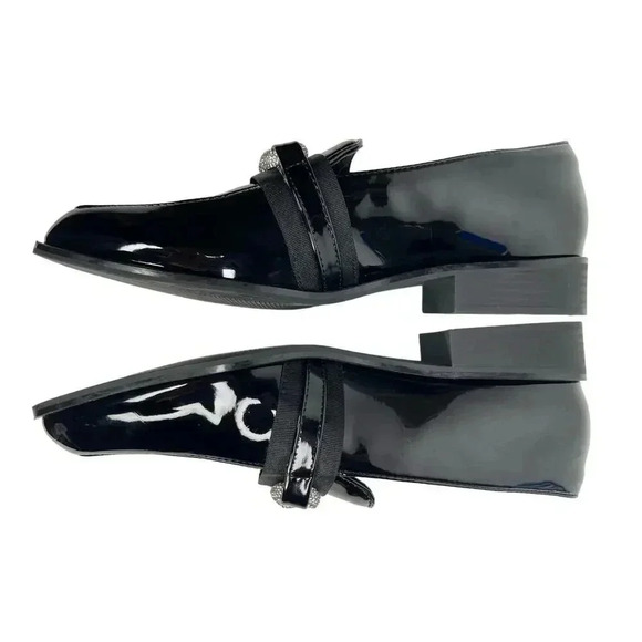 ALDO women’s Encore Patent Leather Block Heel Loafers size 8 - Picture 7 of 11